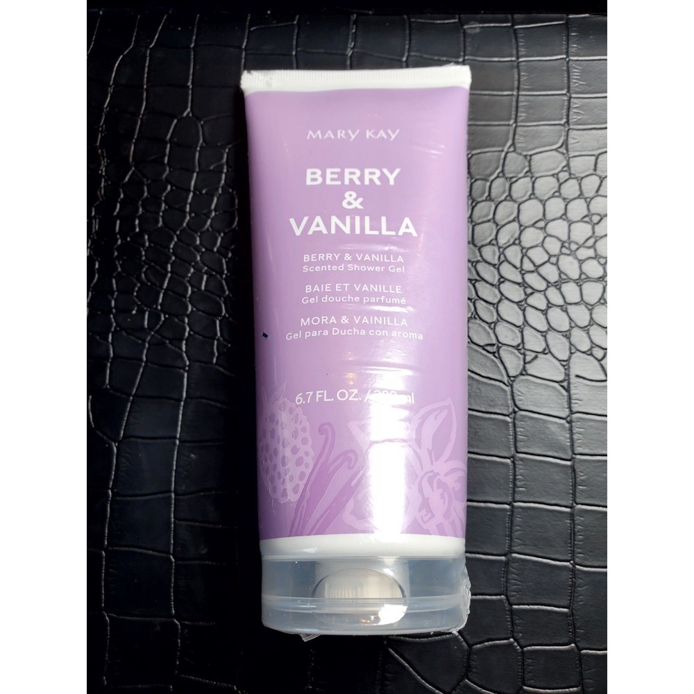 Mary Kay ● Berry &‎ Vanilla Scented Shower Gel ● 6.7 fl.oz. ● New & Sealed